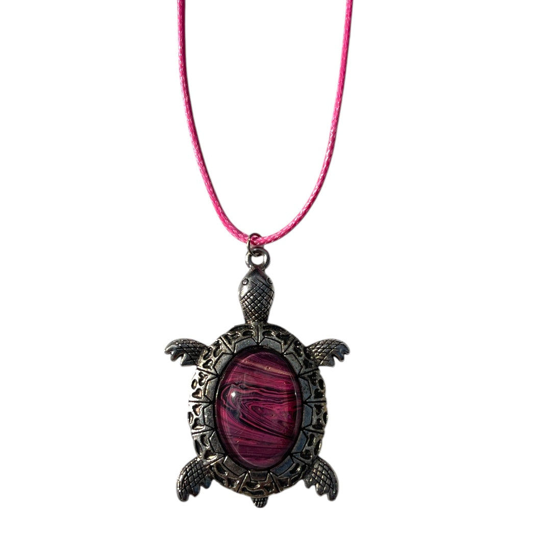 Midnight pink turtle