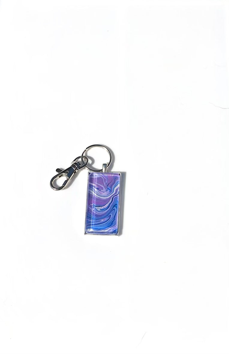 Paint skin keychain
