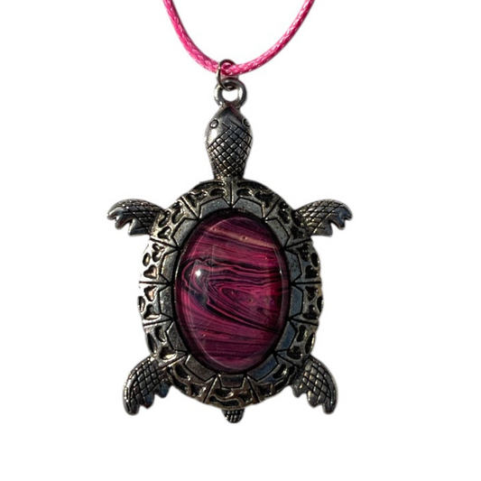 Midnight pink turtle