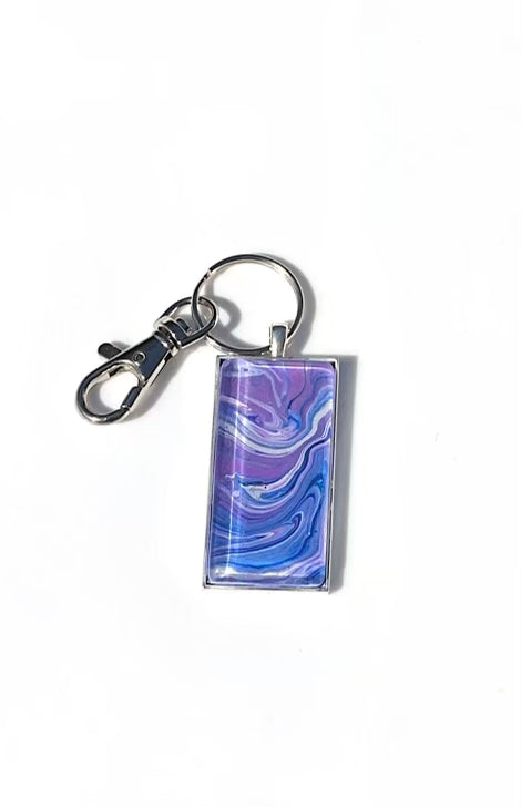 Paint skin keychain