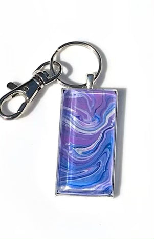 Paint skin keychain